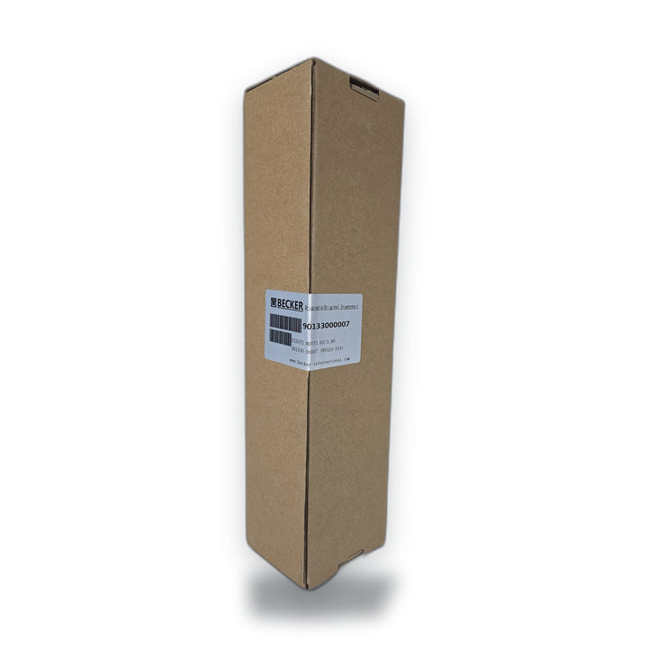 Carbon Vane Set for Becker DVT 3.80 (Set of 7) - original packaging, genuine Becker part 90133000007