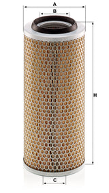 C 15 165/3 dimensions