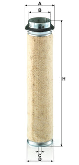 CF 600 dimensions