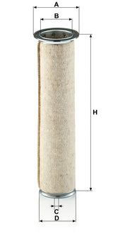 CF 922 dimensions
