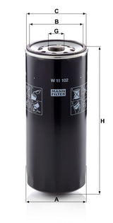 W 11 102 dimensions