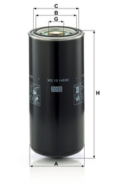 WD 13 145/20 dimensions