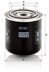 WD 920 dimensions